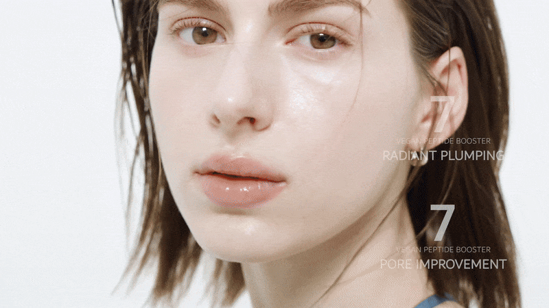 Mizon 7 Vegan Peptide Serum Ser pentru fata - Hidratare intensa si reducerea ridurilor, 150 ml