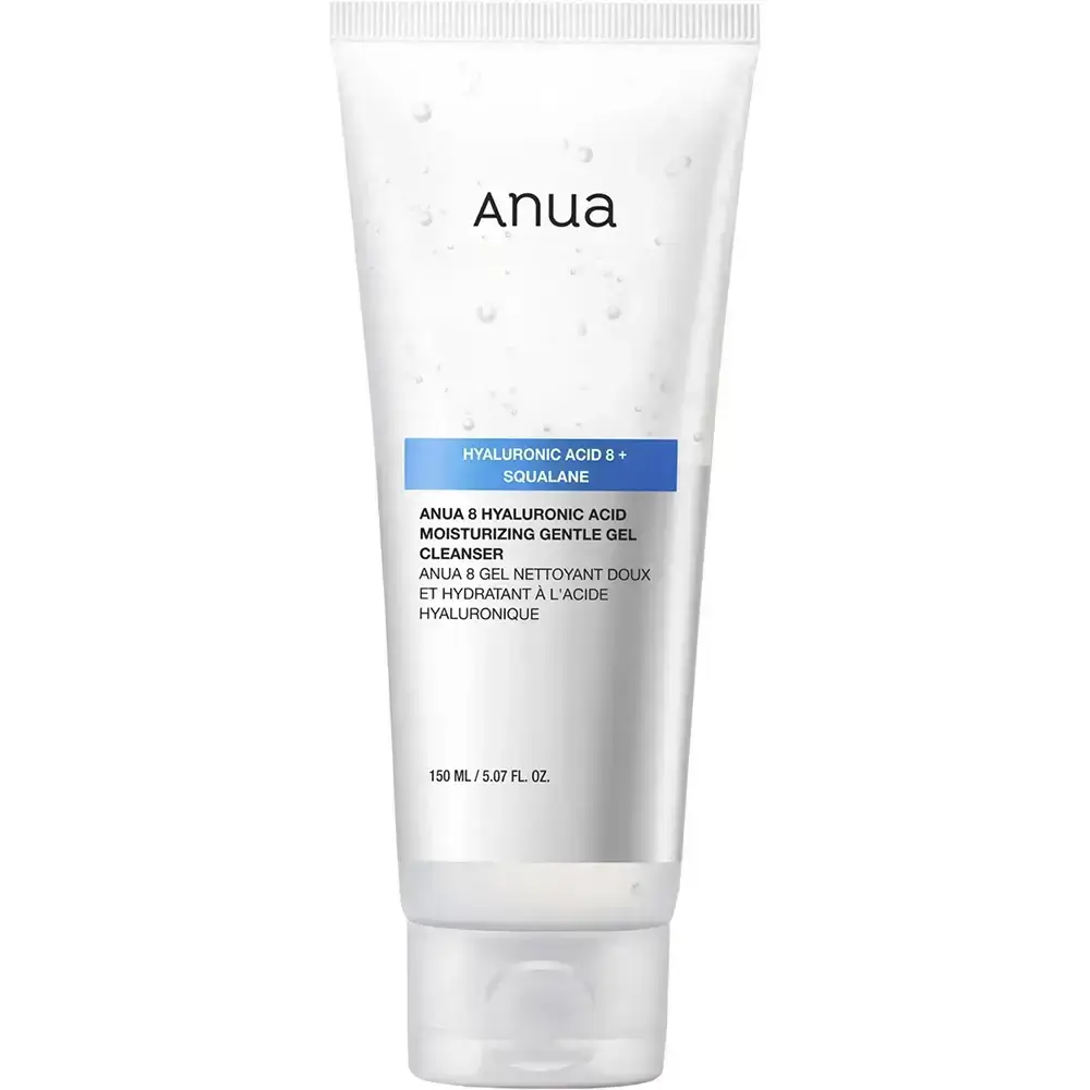 ANUA 8 Hyaluronic Acid Gel de Curatare Hidratant - Curatare Delicata si Hidratare Intensa, 150 ml