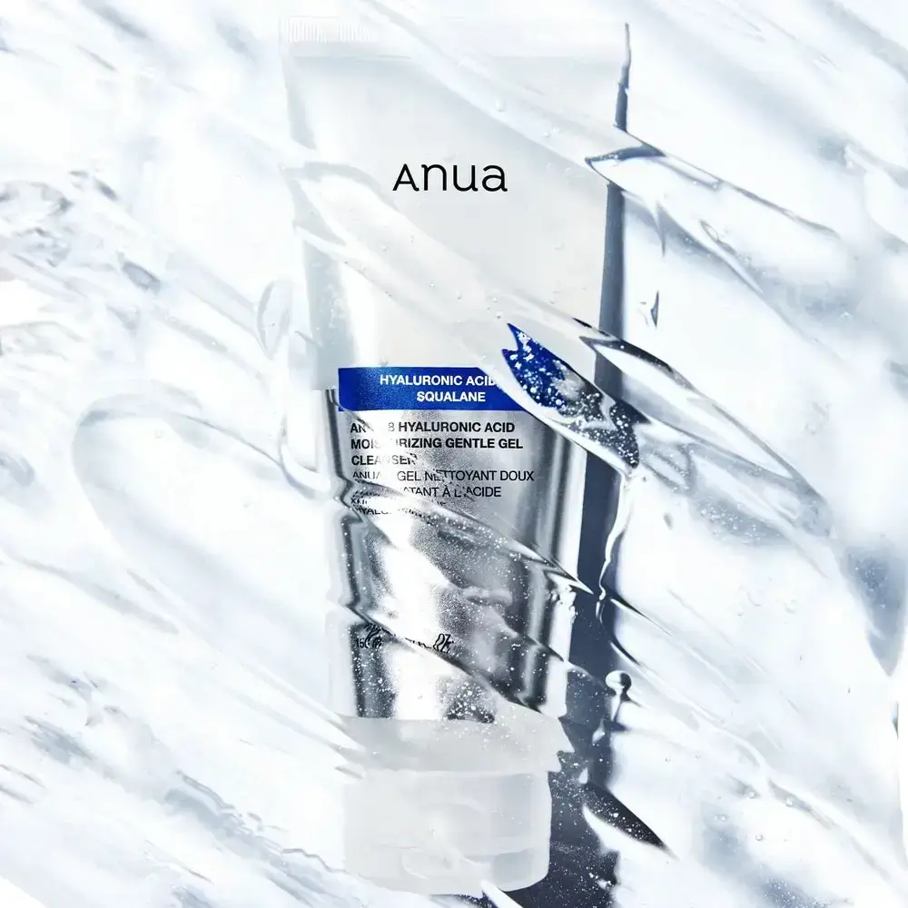 ANUA 8 Hyaluronic Acid Gel de Curatare Hidratant - Curatare Delicata si Hidratare Intensa, 150 ml