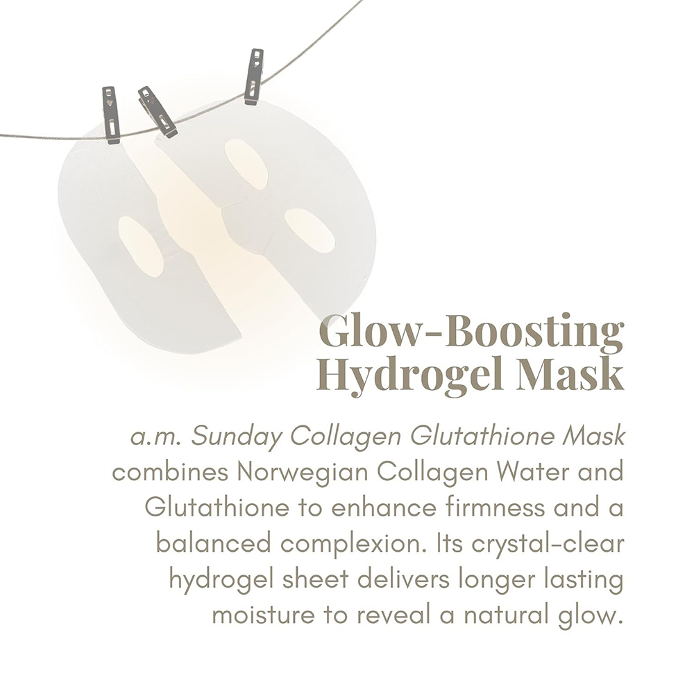A.M Sunday Collagen Glutathione Mask Masca de fata 30 gr