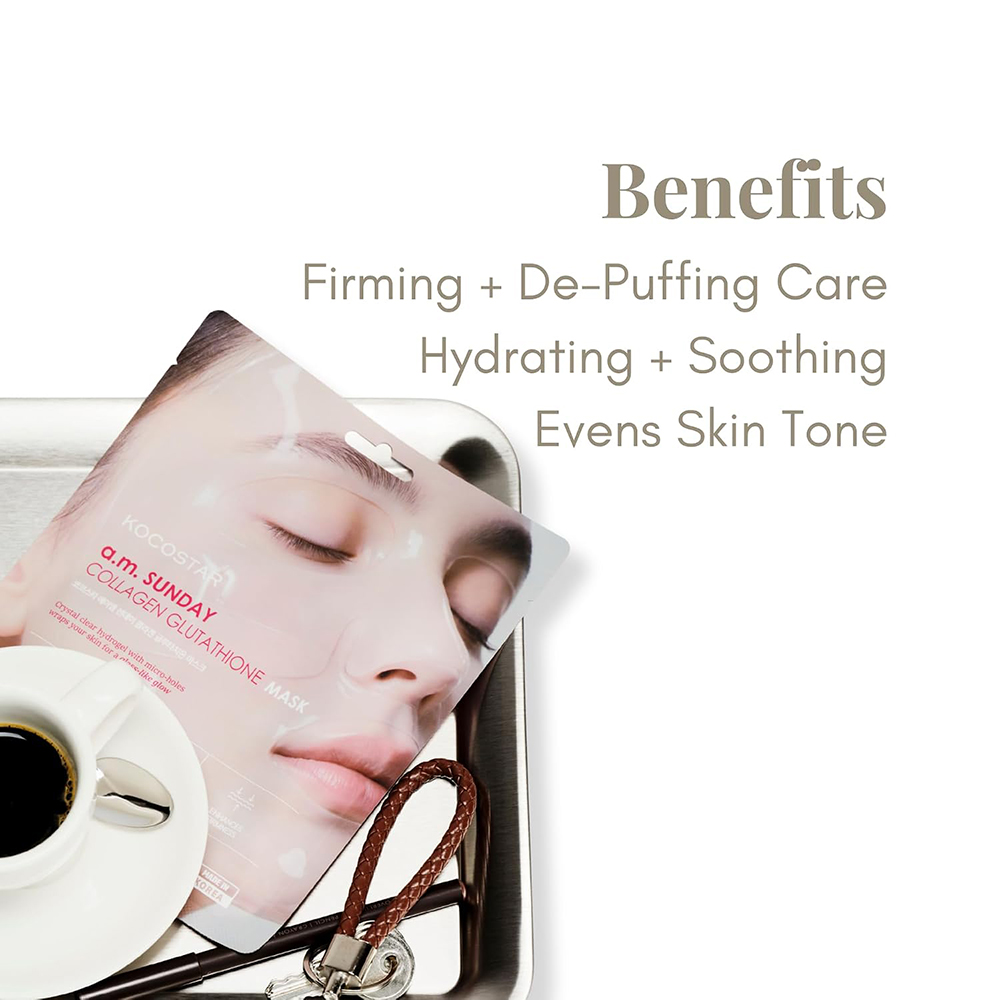 A.M Sunday Collagen Glutathione Mask Masca de fata 30 gr