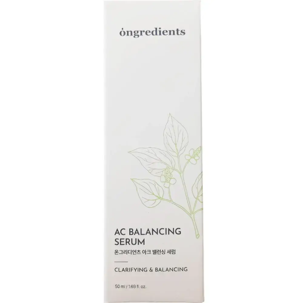 ONGREDIENTS AC Balancing Serum Ser pentru fata - Control Sebum si Hidratare Profunda cu Niacinamida, 50 ml