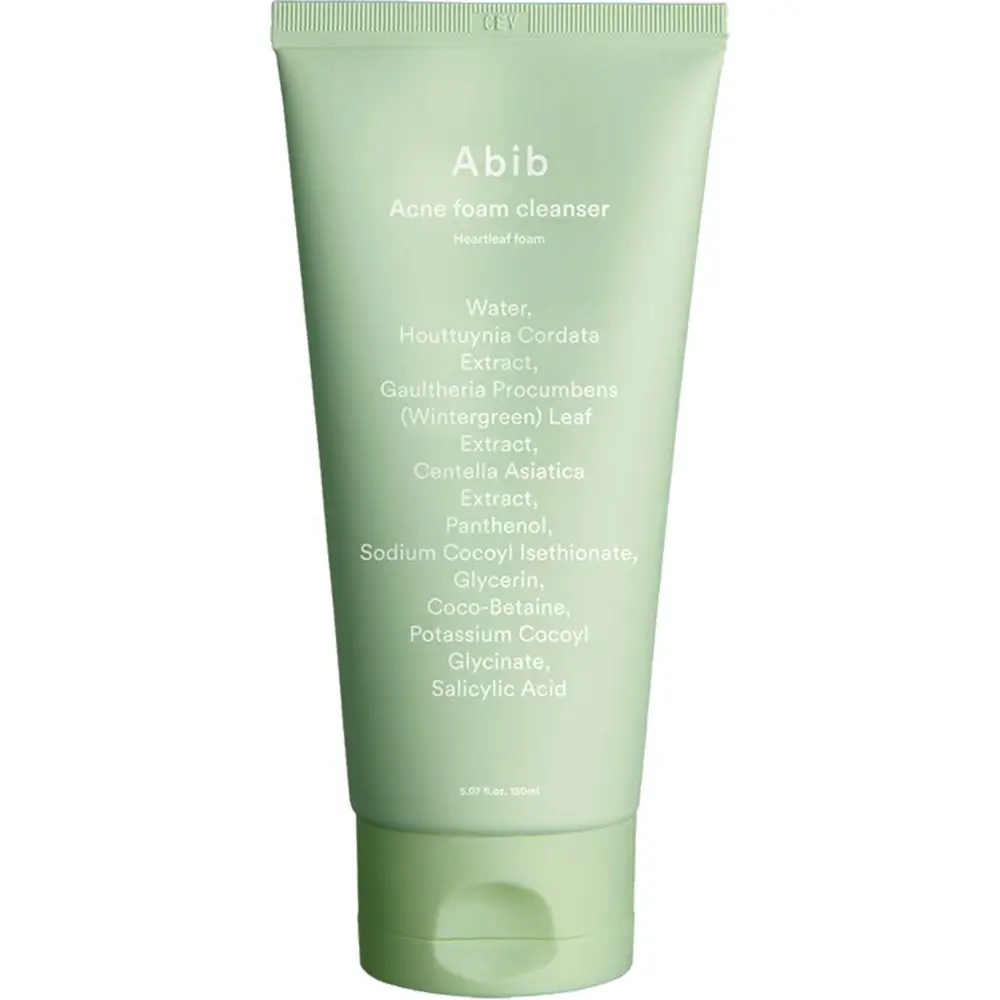 ABIB Acne Foam Cleanser Heartleaf Foam spuma de curatare - calmare si exfoliere, 150 ml