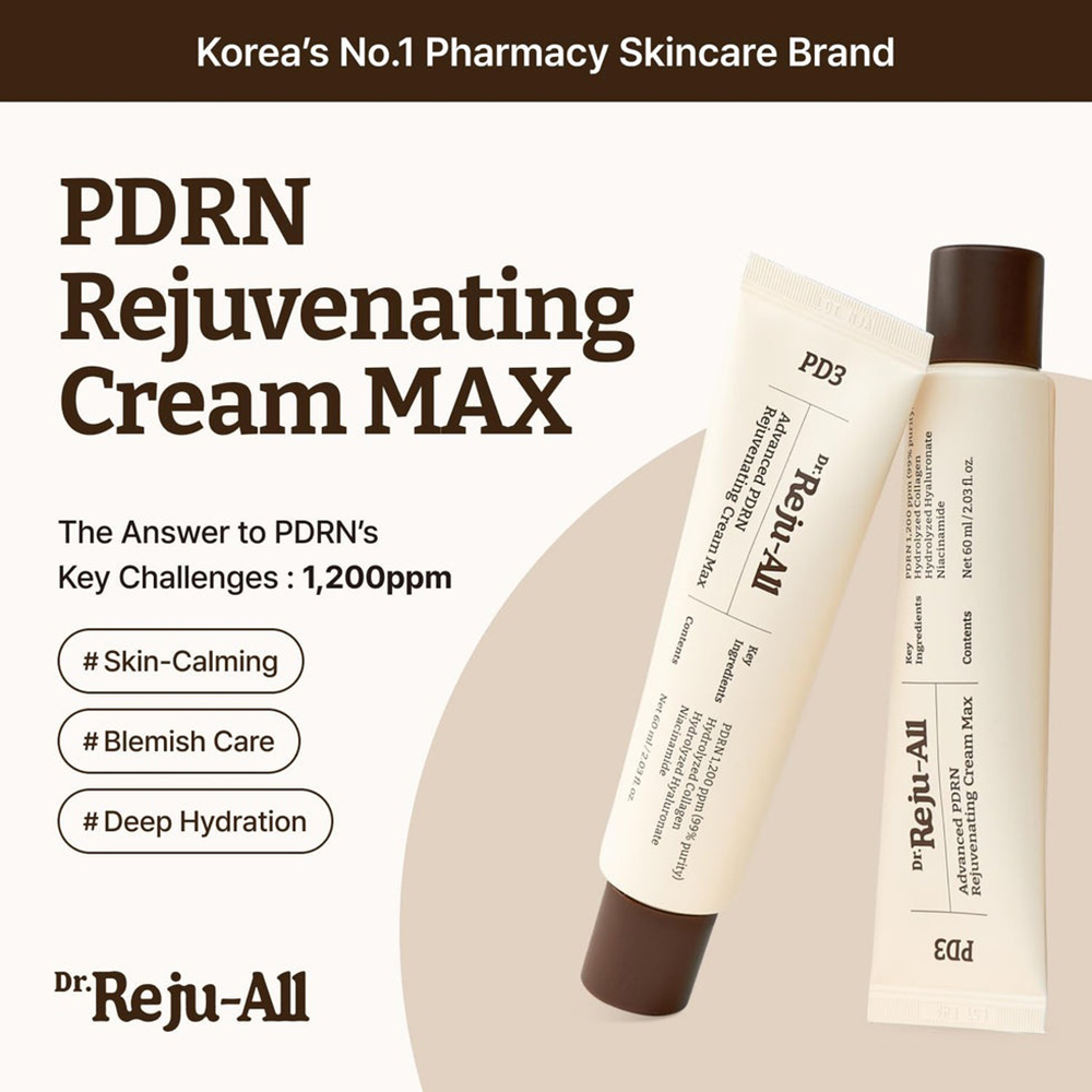 Advanced PDRN Rejuvenating Cream Max Crema de fata hidratanta si calmanta 60 ml