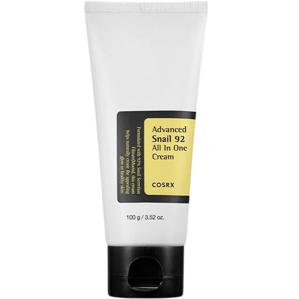 COSRX Advanced Snail 92 All in one, 100 ml - crema de fata formulata cu mucina de melc, care contribuie la protejarea pielii impotriva pierderii de umiditate si la metinerea confortului cutanat