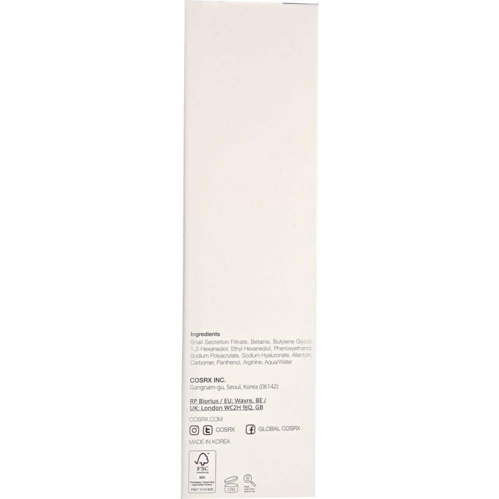 COSRX Advanced Snail 96 Mucin Power, 100 ml - esenta formulata cu mucina de melc, care contribuie la hidratarea pielii si la mentinerea confortului cutanat