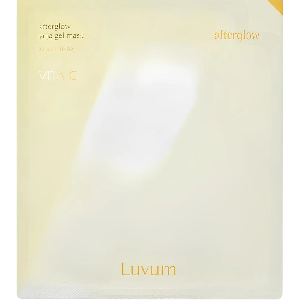 LUVUM Afterglow Yuja Gel Mask - revitalizare si iluminare, 33 gr