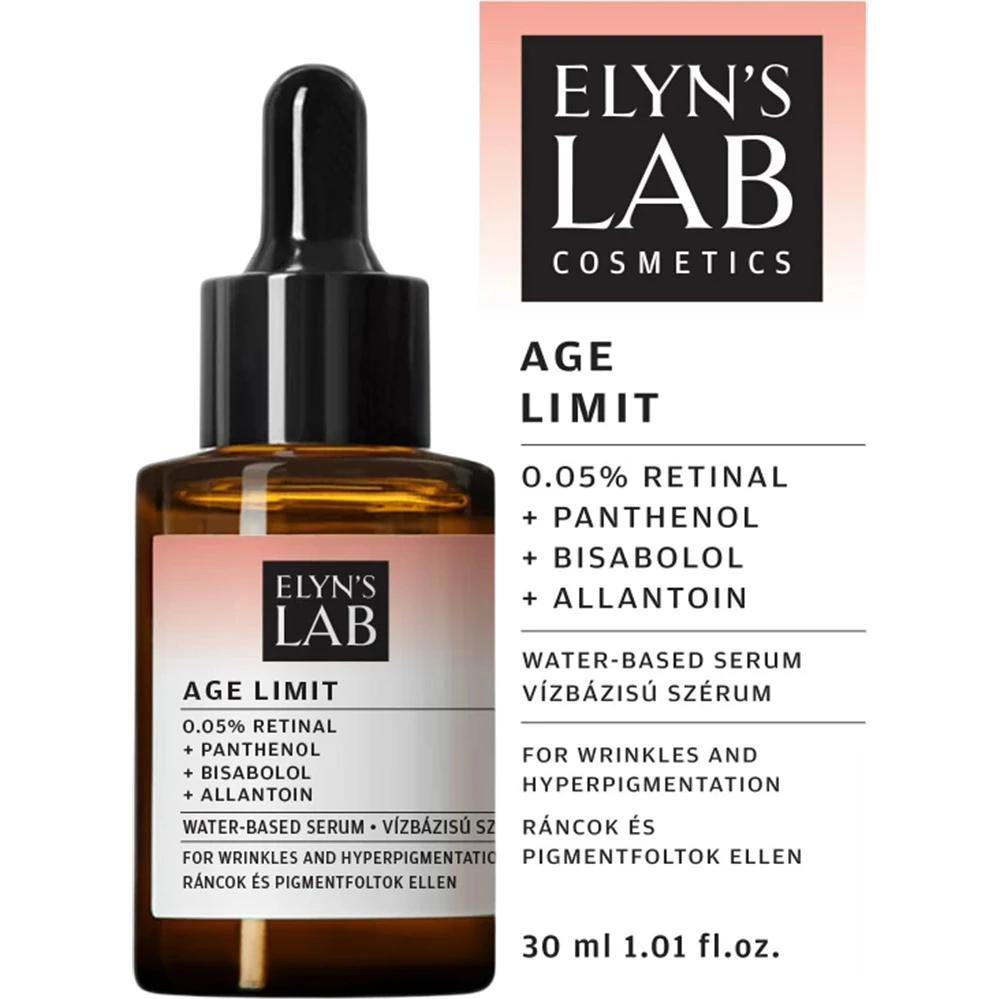 ELYN'S LAB Age Limit 0.05% Retinal ser de fata - hidratare si calmare, 30 ml