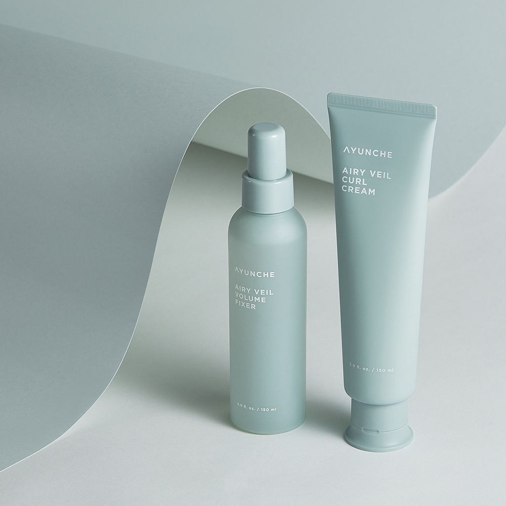 AYUNCHE Airy Veil Curl Cream Crema de par - hidratare si protectie termica, 150 ml