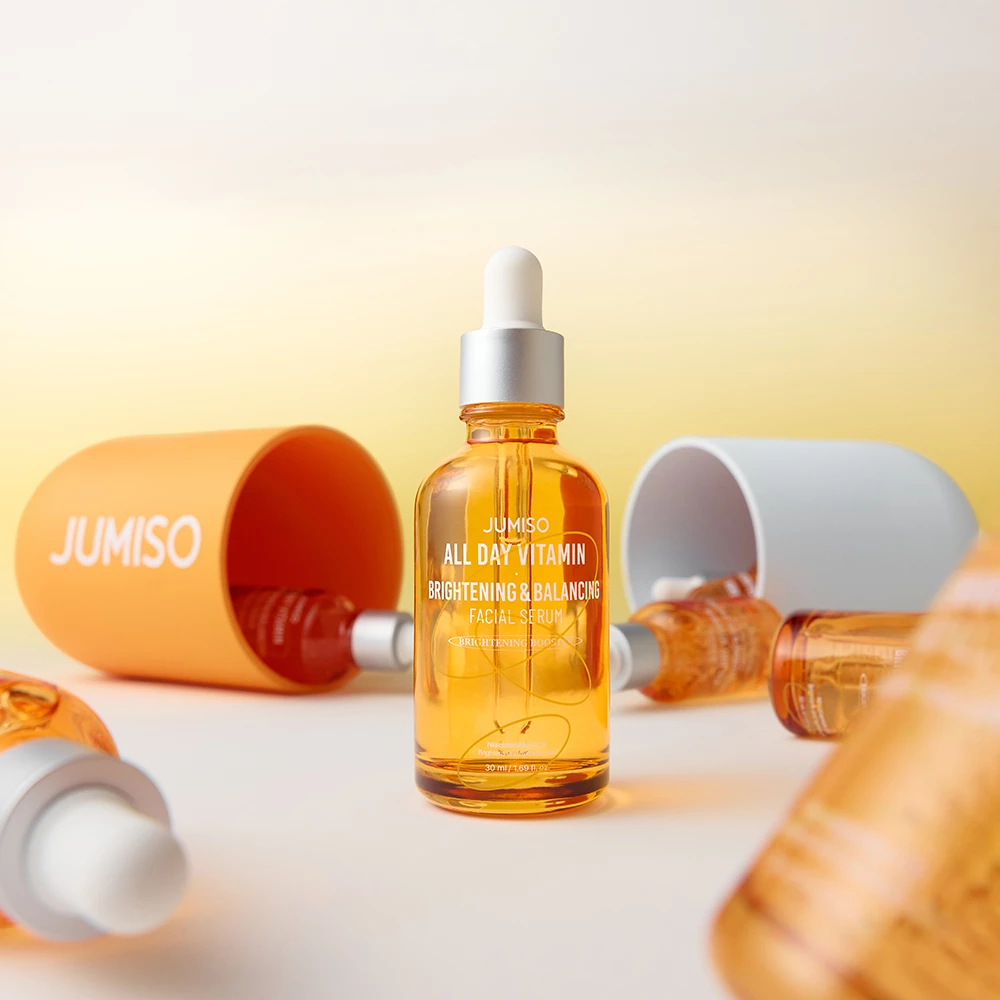 JUMISO All Day Vitamin Ser pentru fata Renew - Iluminare si Uniformizare Ten Cu Vitamina C si Niacinamida, 50 ml