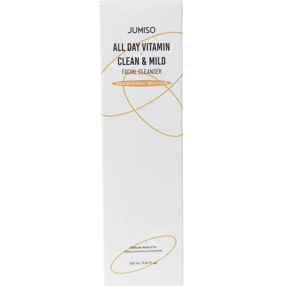 JUMISO All Day Vitamin Gel de Curatare Facial Clean & Mild Renew - Curatare Delicata si Luminozitate Instantanee, 150 ml