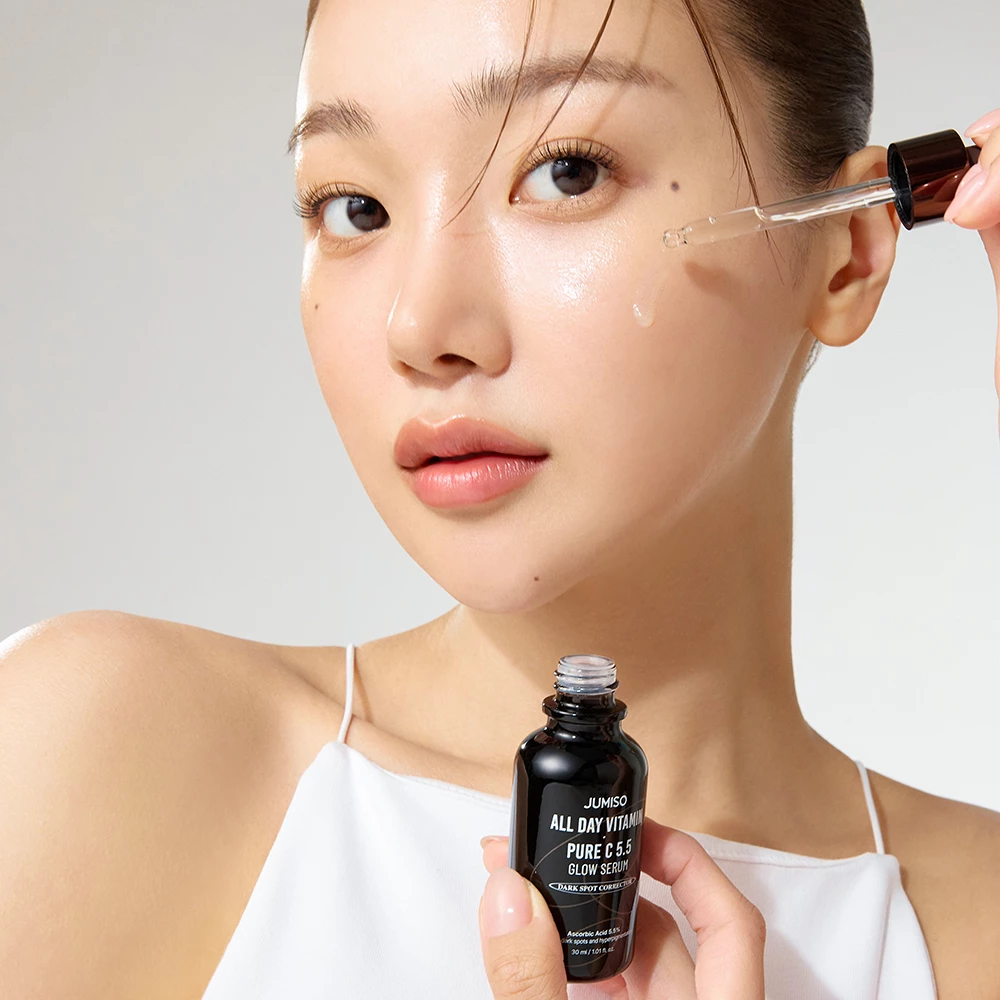 Jumiso All Day Vitamin Pure C 5.5 Glow Renew Ser antioxidant cu vitamina C pura - Iluminare ten si corectare pete pigmentare, 30 ml