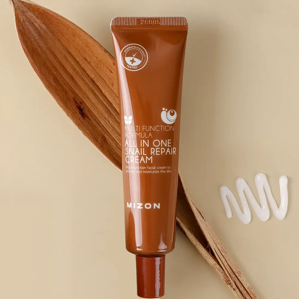 MIZON All In One Snail Repair Crema pentru Fata Hidratanta - Regenerare si Calmarea Tenului Sensibil, 35 ml