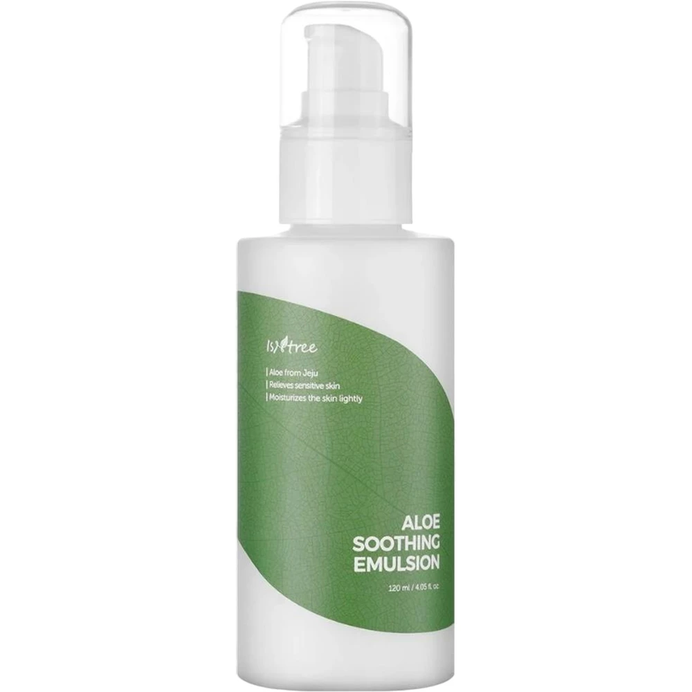ISNTREE Aloe Line Emulsie Calmanta pentru Fata - Hidratare Profunda si Calmare Instantanee, 120 ml