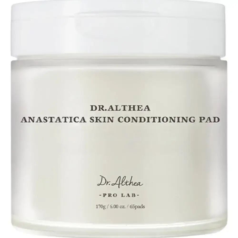 Dr. Althea Anastatica Skin Conditioning Pad Dischete Tonice pentru Fata Calmante si Hidratante, 65 buc