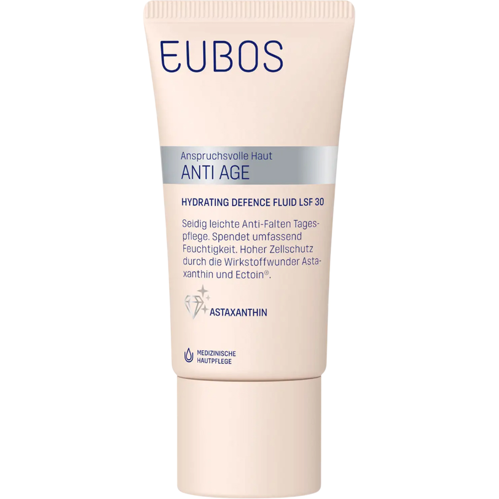 EUBOS Anti Age Hydrating Defence Fluid crema de fata SPF 30 - hidratare si protectie, 50 ml