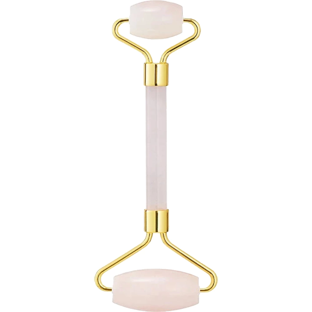 Aparat Pentru Masaj Facial Quartz Facial Roller Roz