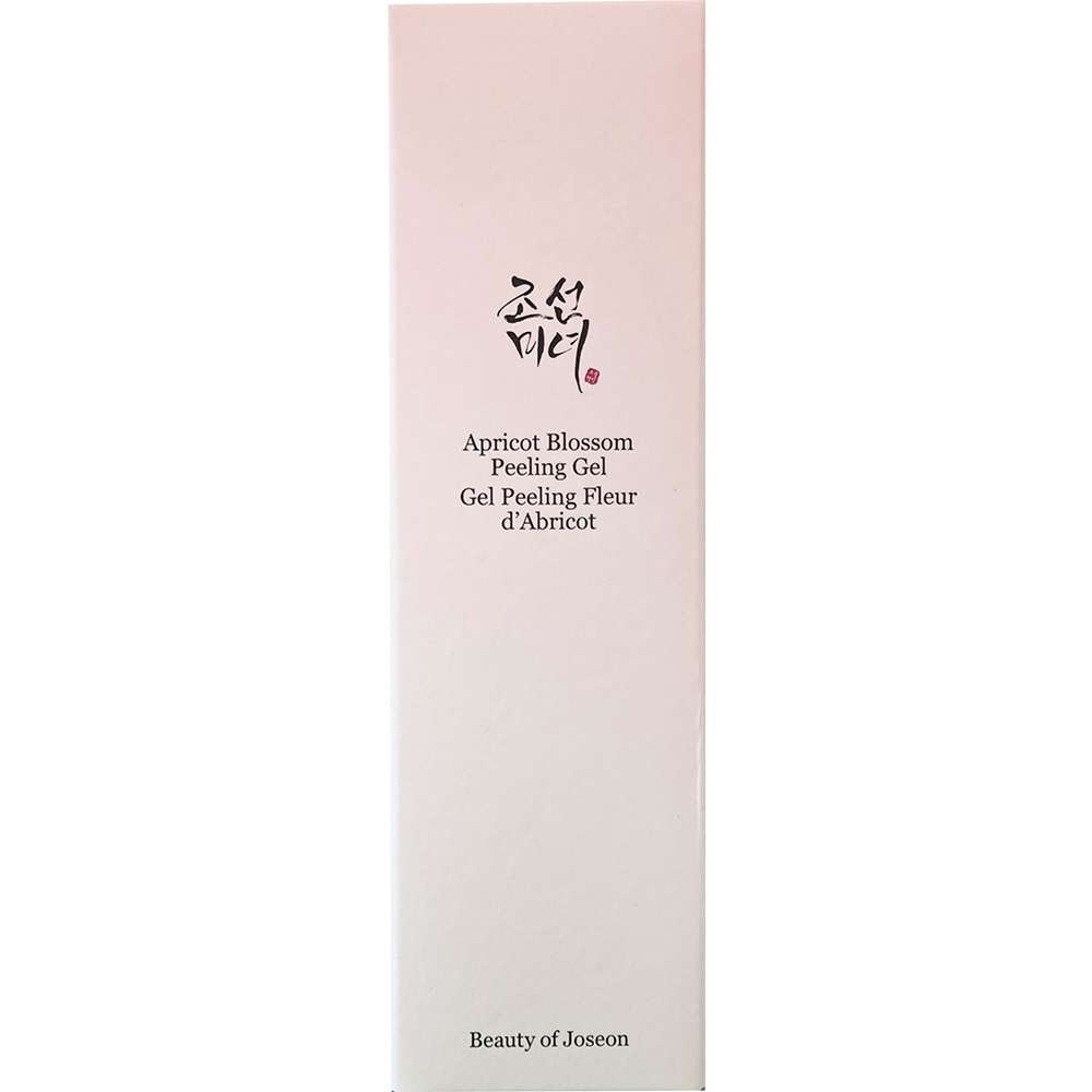BEAUTY OF JOSEON Apricot Blossom - exfoliant formulat cu apa din flori de Prunus Mume si celuloza de origine vegetala, care contribuie la exfolierea usoara a celulelor moarte si la ameliorarea problemelor pielii cauzate de textura aspra si de excesul de sebum - 100 ml