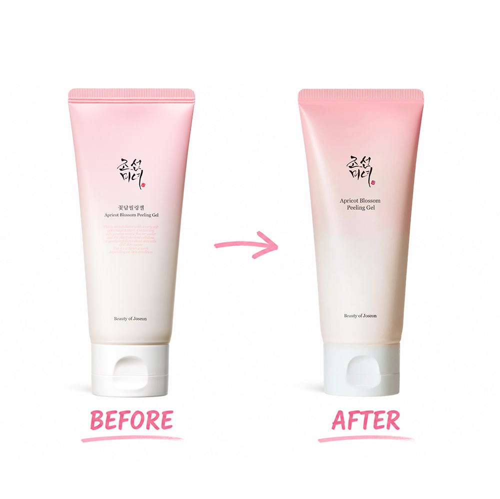 BEAUTY OF JOSEON Apricot Blossom - exfoliant formulat cu apa din flori de Prunus Mume si celuloza de origine vegetala, care contribuie la exfolierea usoara a celulelor moarte si la ameliorarea problemelor pielii cauzate de textura aspra si de excesul de sebum - 100 ml
