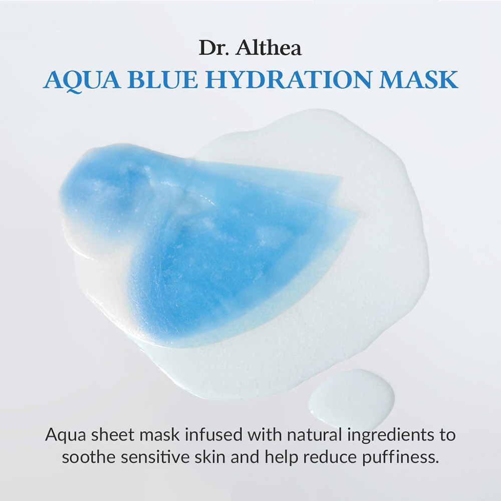 Dr. Althea Aqua Blue Hydration Mask masca de fata - calmare si elasticitate, 28 gr
