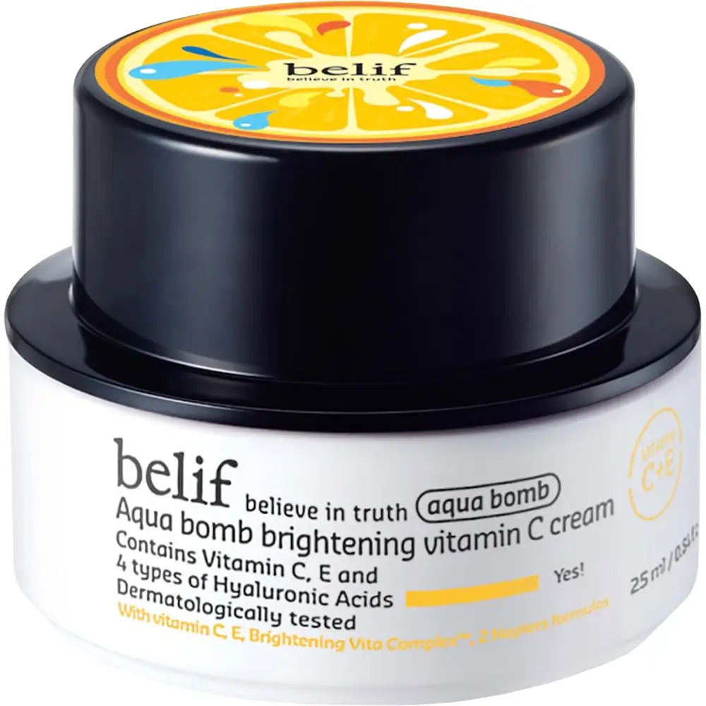 BELIF Aqua Bomb Crema de fata cu Vitamina C - Hidratare intensa si stralucire radianta, 25 ml