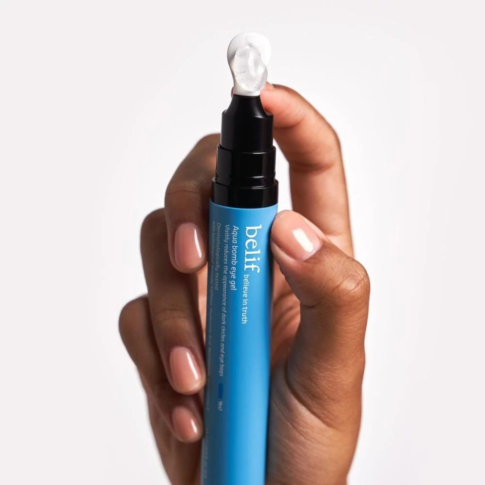 Belif Aqua Bomb Eye Gel 15 ml – Gel contur ochi revigorant cu efect de hidratare și iluminare