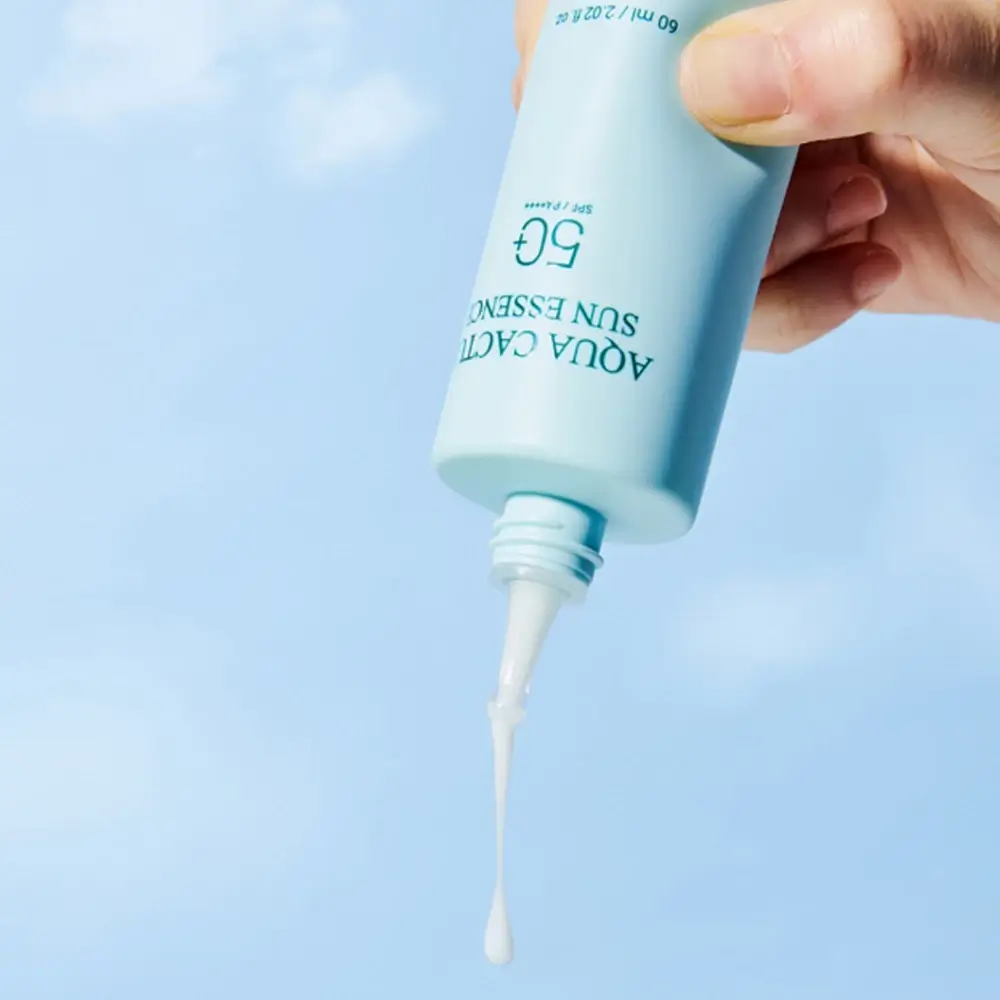 YADAH Aqua Cactus Esenta Solara SPF50+ - Hidratare si Protectie UV Lejera, 60 ml
