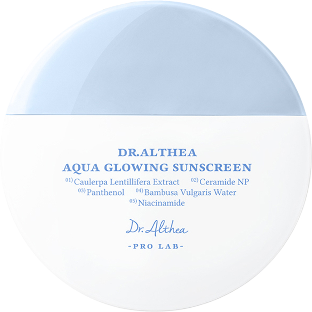 Dr. Althea Aqua Glowing Sunscreen Crema de fata - hidratare si luminozitate, 45 ml