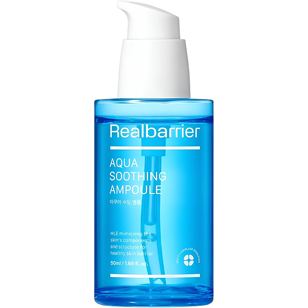 Real Barrier Aqua Soothing Ampoule – Ser Hidratant & Calmarea Instantanee a Pielii, 50 ml