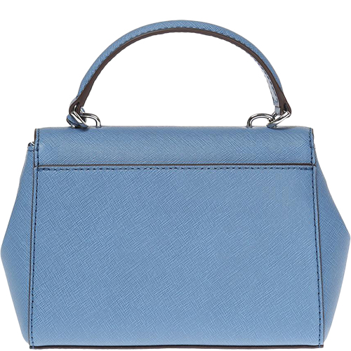 MICHAEL KORS Ava Extra-Small Saffiano Leather Crossbody Bag Blue