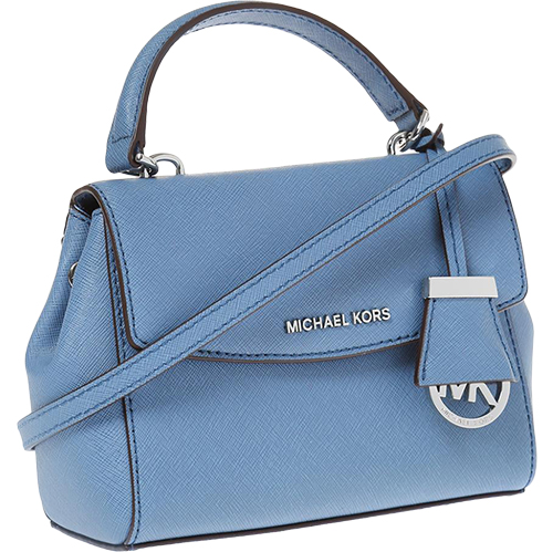 Michael Kors Ava Extra-Small Saffiano Leather Crossbody - Electric Blue