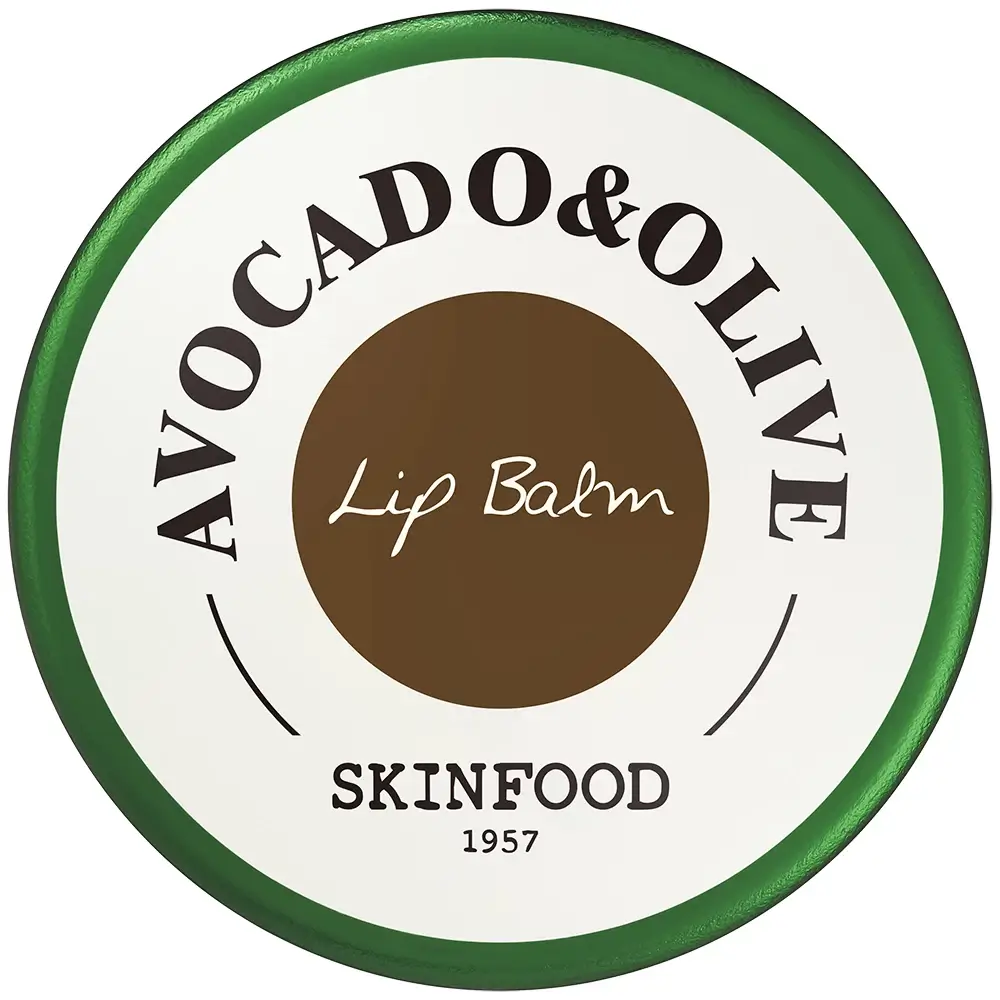 SKINFOOD Avocado and Olive Balsam de Buze Intens Hidratant Natural - Hidratare si Stralucire Buze Uscate, 10g