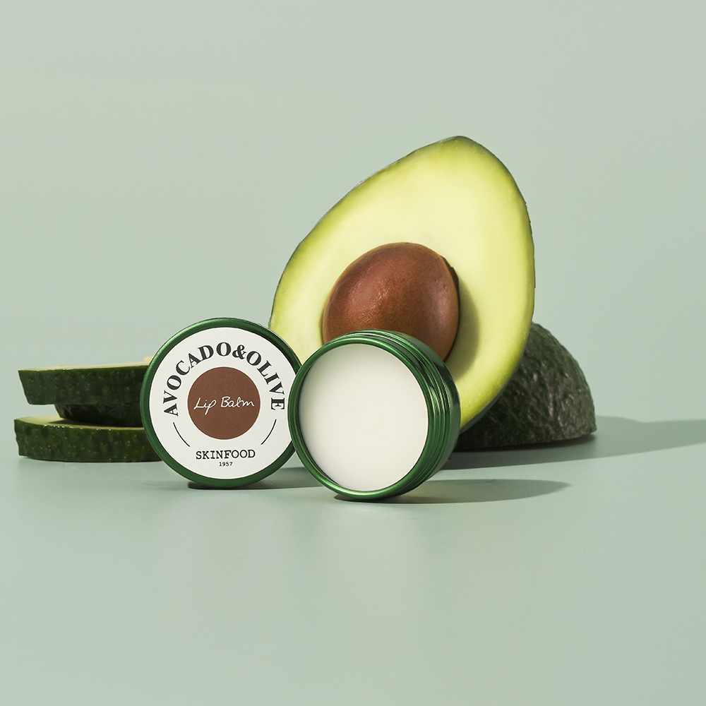 Balsam de buze hidratant Skinfood cu avocado și măsline - 12 g