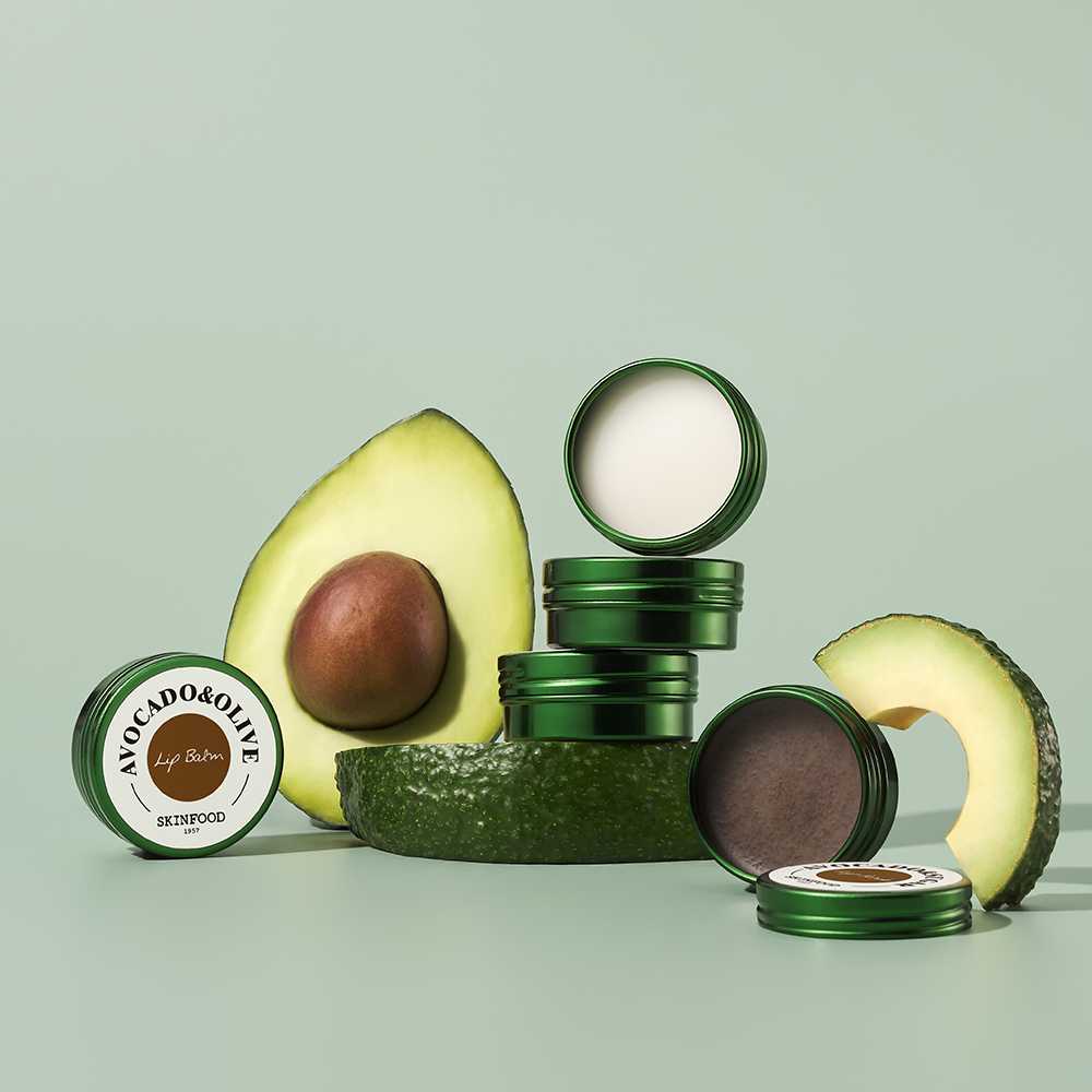 Balsam de buze hidratant Skinfood cu avocado și măsline - 12 g