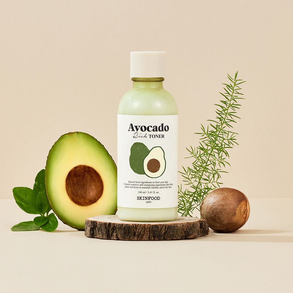 Toner de față intens hidratant Skinfood Avocado Rich - 160 ml