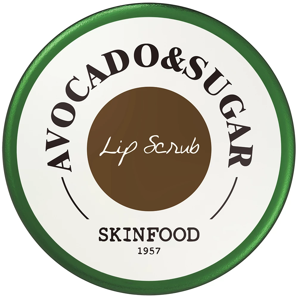 SKINFOOD Avocado and Sugar Exfoliant de Buze - Exfoliere Delicata si Hidratare Intensa, 14 gr