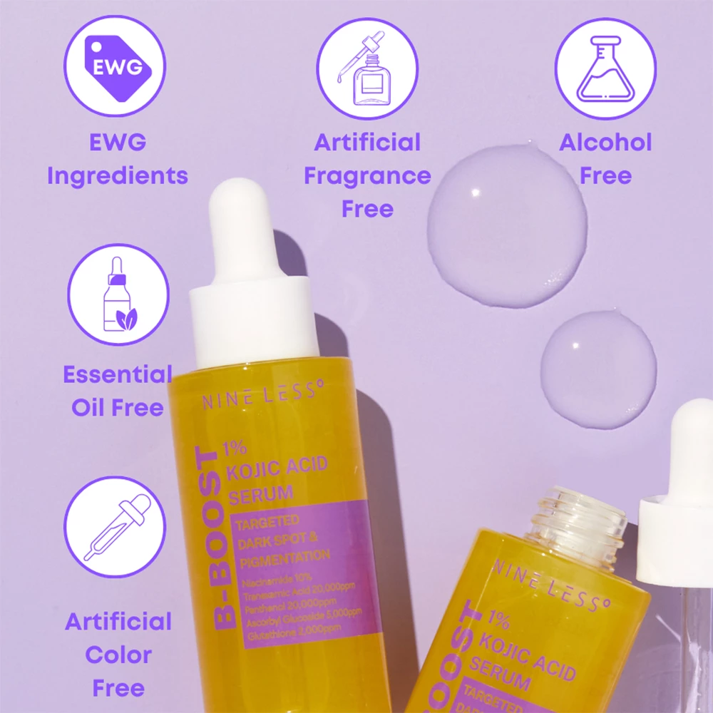 B-Boost 1% Kojic Acid Serum Ser de fata iluminator 30 ml
