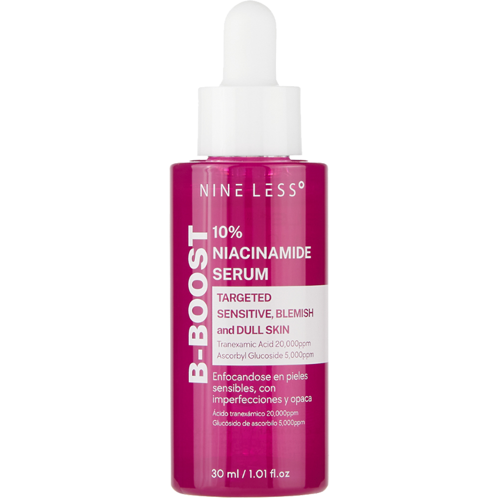 Nine Less B-Boost 10% Niacinamide – Ser de Față Ultra Hidratant și Reparator, 30 ml | K-beauty