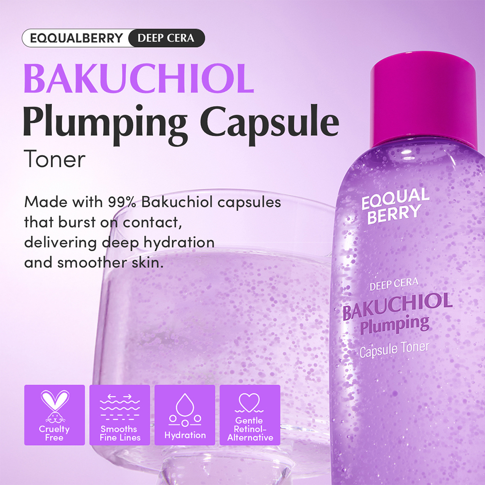 Bakuchiol Plumping Capsule Toner Toner de fata 150 ml