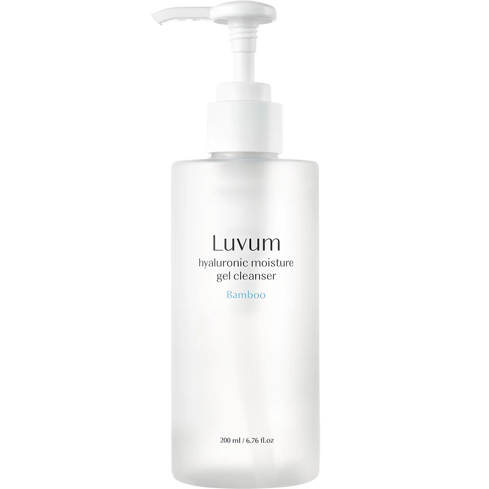 LUVUM Hyaluronic Moisture Bamboo Gel de curatare cu acid hialuronic si apa de bambus - Curatare profunda si hidratare, 200 ml