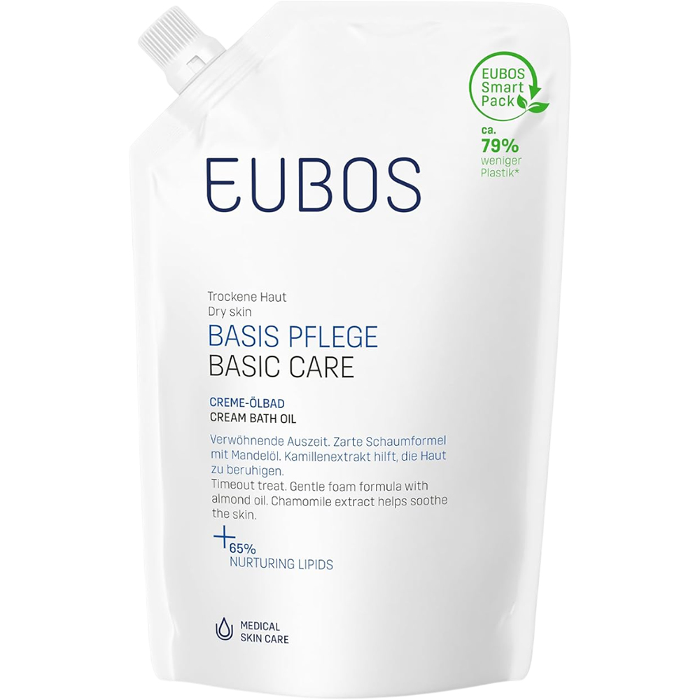 Basic Care Cream Bath Oil Ulei de dus Refil 400 ml