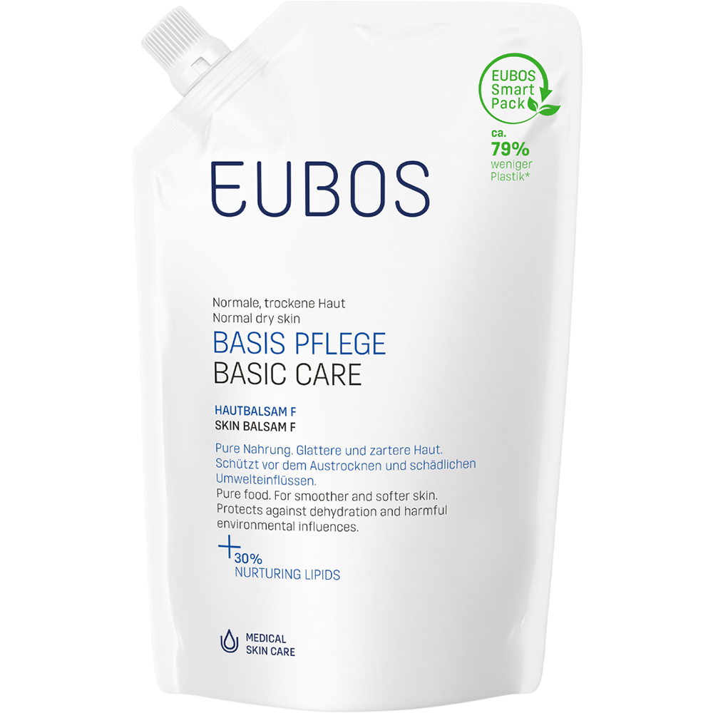 EUBOS Basic Care Skin Balsam F balsam pentru corp - hidratare si protectie, 400 ml