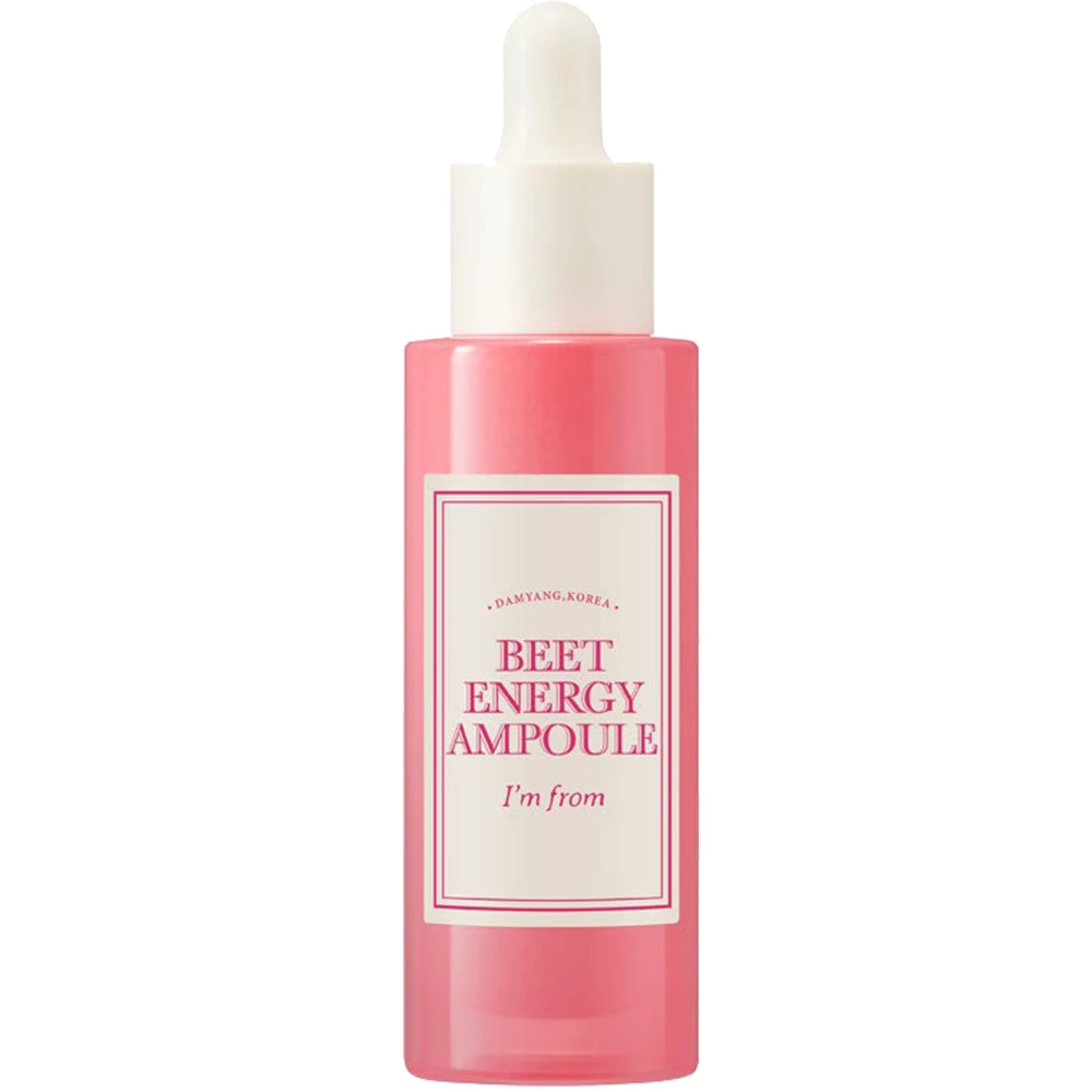 I'M FROM Beet Energy Serum Ser pentru fata - Hidratare si Luminozitate cu Extract Organic de Sfecla Rosie, 30 ml