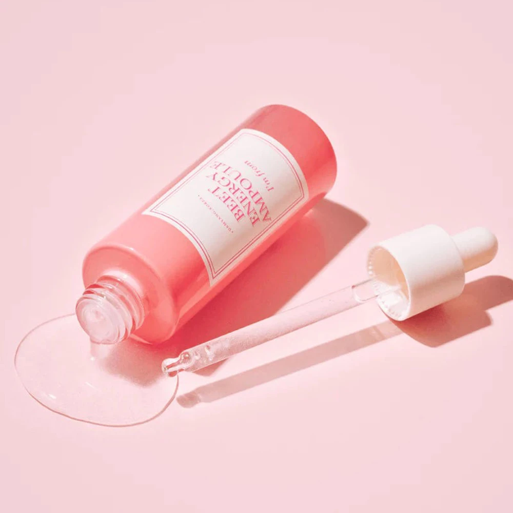 I'M FROM Beet Energy Serum Ser pentru fata - Hidratare si Luminozitate cu Extract Organic de Sfecla Rosie, 30 ml