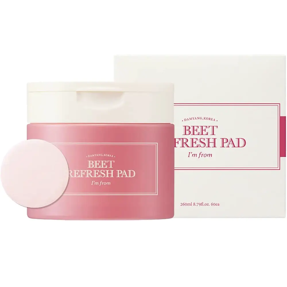 I'M FROM Beet Refresh Dischete Tonice Hidratante - Hidratare Profunda si Luminozitate, 260 ml