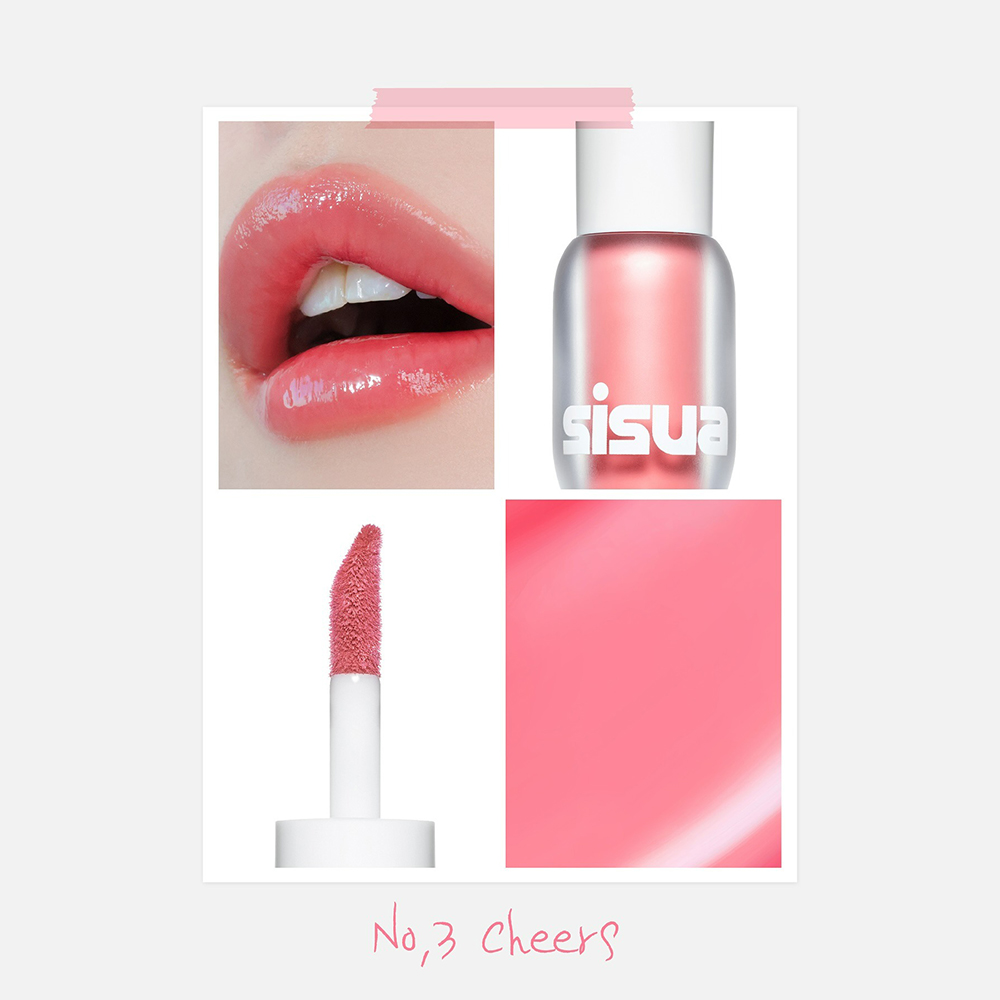 UNLEASHIA Berry Shot Lip Tint nuantator pentru buze No. 3 Cheers - hidratare si rezistenta, 3.8 gr