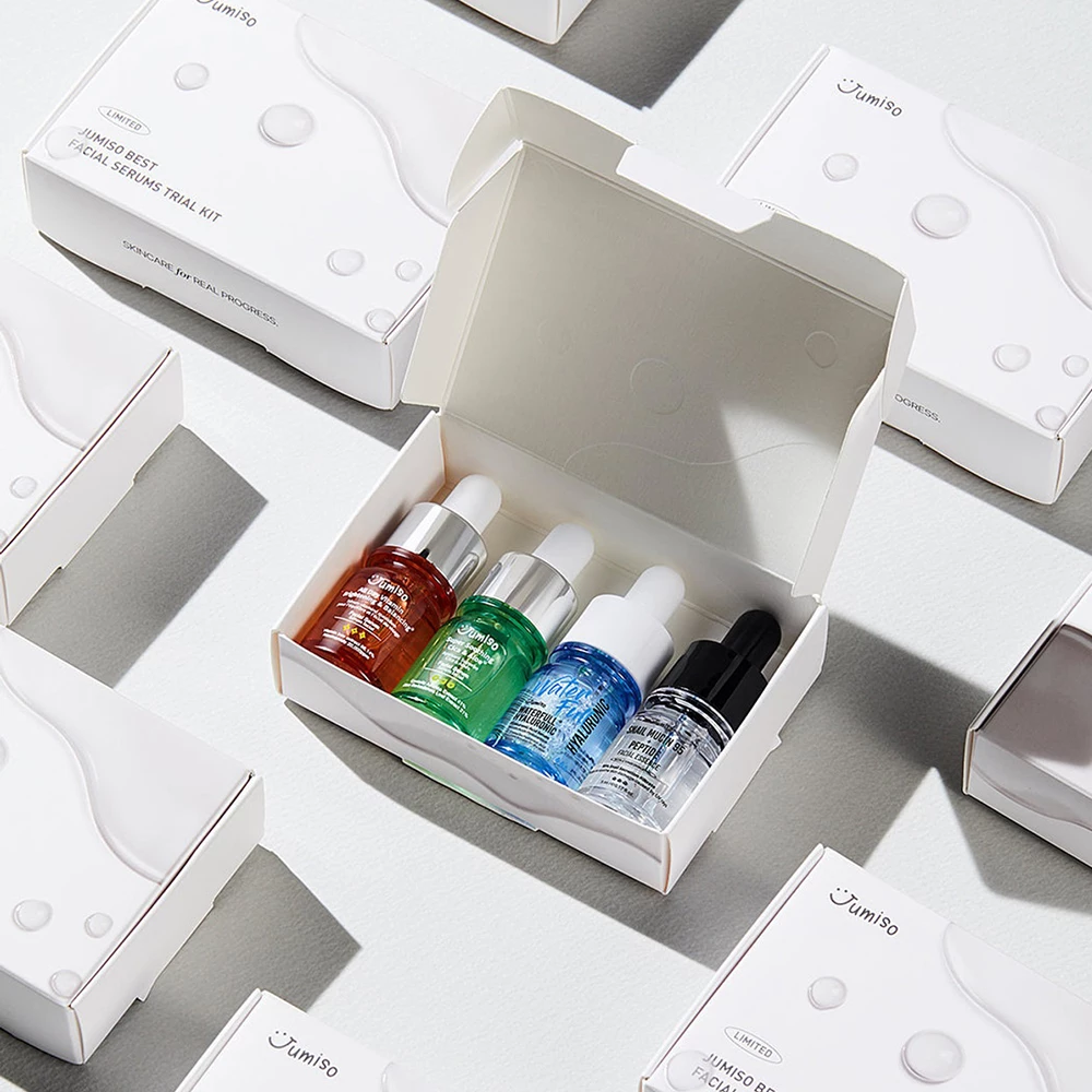 Jumiso All Day Vitamin Trial Kit – Set cu 4 Seruri mini de Față, 4 x 5 ml | K-beauty