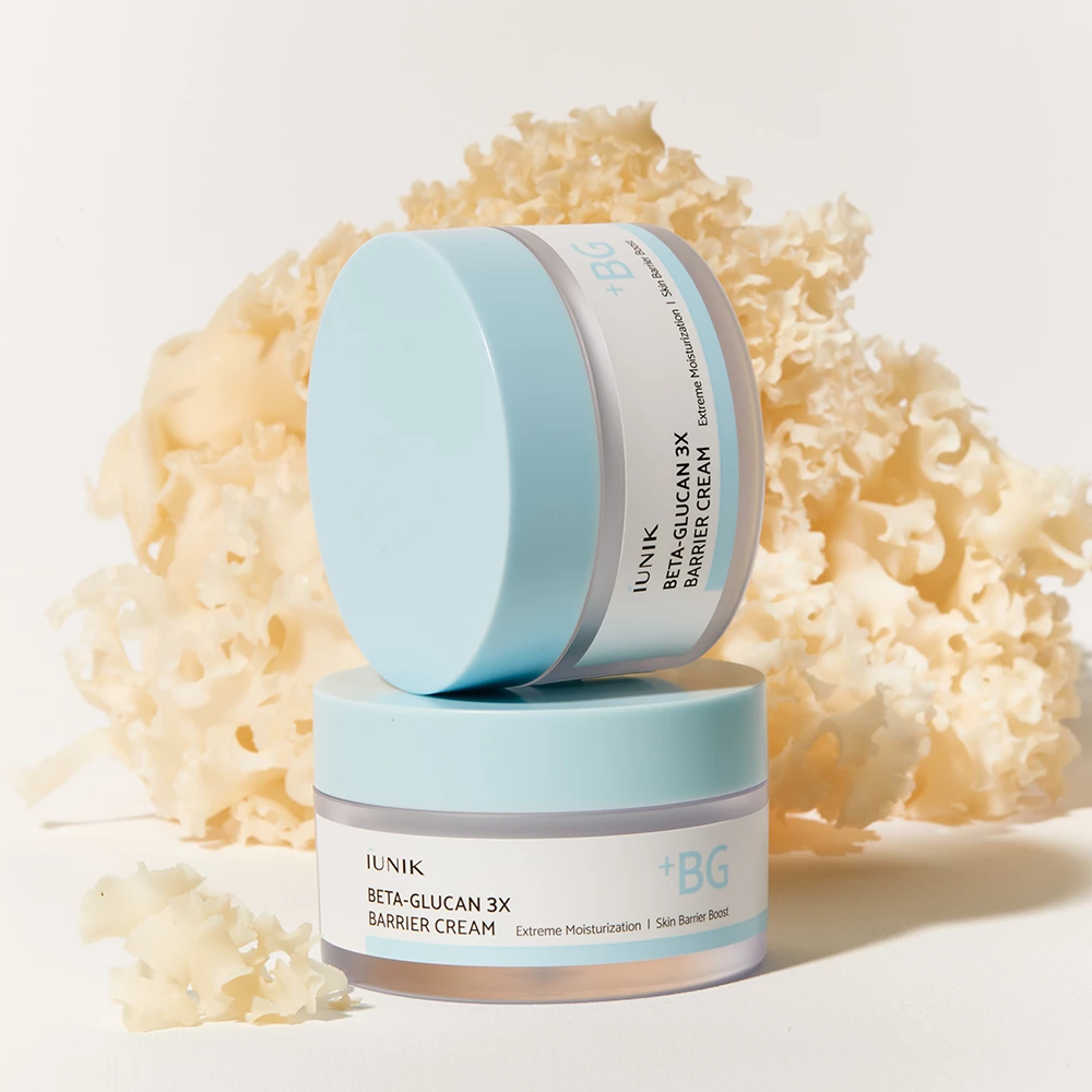 IUNIK Beta Glucan 3X Barrier crema de fata - hidratare si calmare si refacere bariera, 50 ml