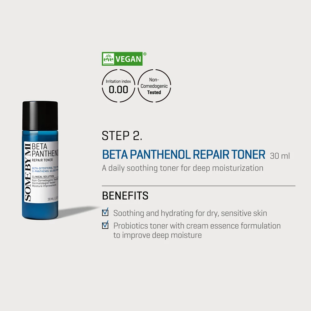 SOME BY MI Beta Panthenol Repair Starter Kit Set calmare si hidratare, 90 ml