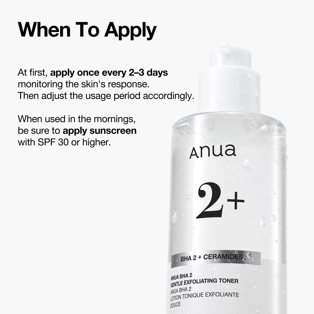 ANUA Toner Exfoliant BHA 2% - Exfoliere Delicata si Curatare Pori, 150 ml
